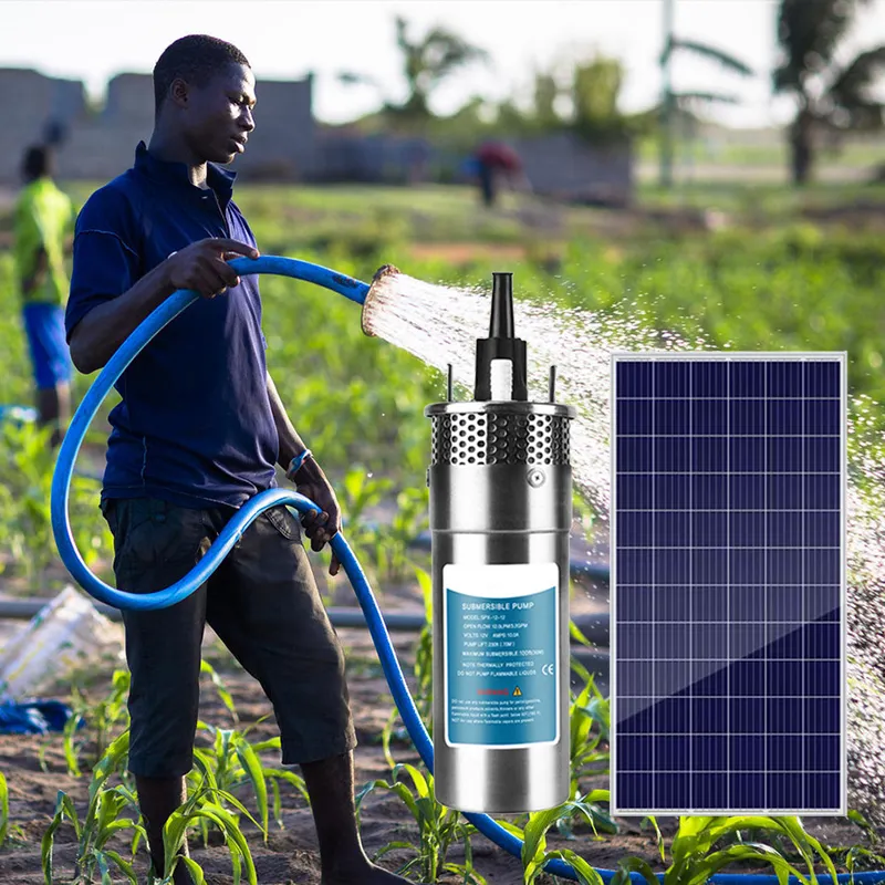 DEMUDA pannello solare completo di alta qualità con superficie Booster del sistema di pompa dell'acqua per pozzi di irrigazione agricola