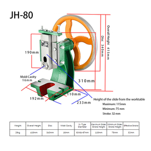 Machine de poinçonnage manuelle à disque rotatif de petite taille pour le traitement du métal (or, argent) – <span class=keywords><strong>Prix</strong></span> compétitif 220V 3 - Product Image 5