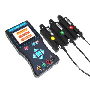 New type Hand-held Intelligent Digital 2/3 Phase Clamp meter Voltammeter For Voltage Current Phase angle Frequency