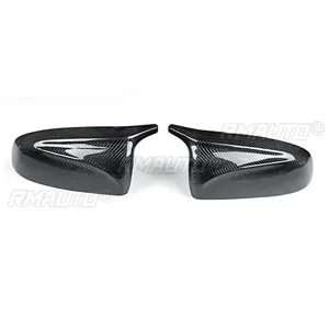 Coque de rétroviseur en fibre de carbone véritable style M pour BMW X5 X6 E70 E71 2007-2013 - Product Image 2