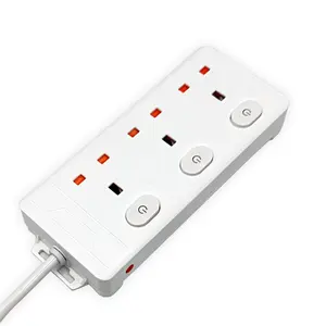 Child Surge Protection OEM /extension cable socket/ electric board/ uk /power outlet/ with 13amp plugs