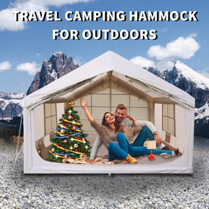 Xách Tay 4 Mùa Không Thấm Nước Ngoài Trời Cắm Trại Lều 2-10 Người Glamping Nhà Oxford Vải Cho Các Bên Gia Đình Và Du Lịch - Product Image 2