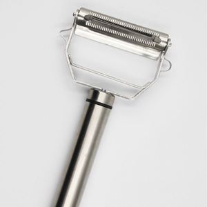 Éplucheur multifonctionnel à double tête en acier inoxydable, couteau à éplucher créatif 2 en 1, outil de cuisine multifonctionnel - Product Image 4