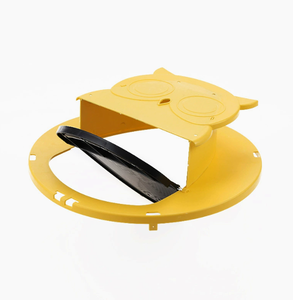 Piège à rongeurs réutilisable et sans cruauté, avec réinitialisation automatique, couvercle rabattable, seau à <span class=keywords><strong>souris</strong></span> avec rampe antidérapante, piège à rats en plastique sûr - Product Image 3