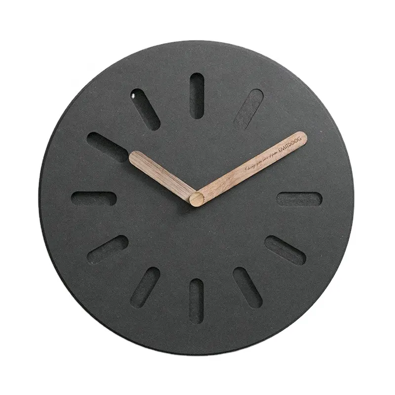 12 дюймов современный новый дизайн Forescolor MDF деревянные декоративные настенные часы квадратные кварцевые бесшумные точные часы