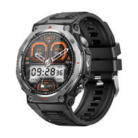 Reloj Inteligente con Pantalla AMOLED y Caja de Aleación, 1.43 Pulgadas, Llamadas, Luz UV, Podómetro, Monitor de Ritmo Cardíaco, Sueño y Actividad Física, Silicona