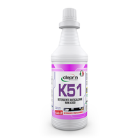 Cleprin K 51 1000ml Deterjen Cair Berkualitas Tinggi 0%-5% Bahan Aktif untuk Menghilangkan Karat di Kamar Mandi Asal Italia Siap Ekspor