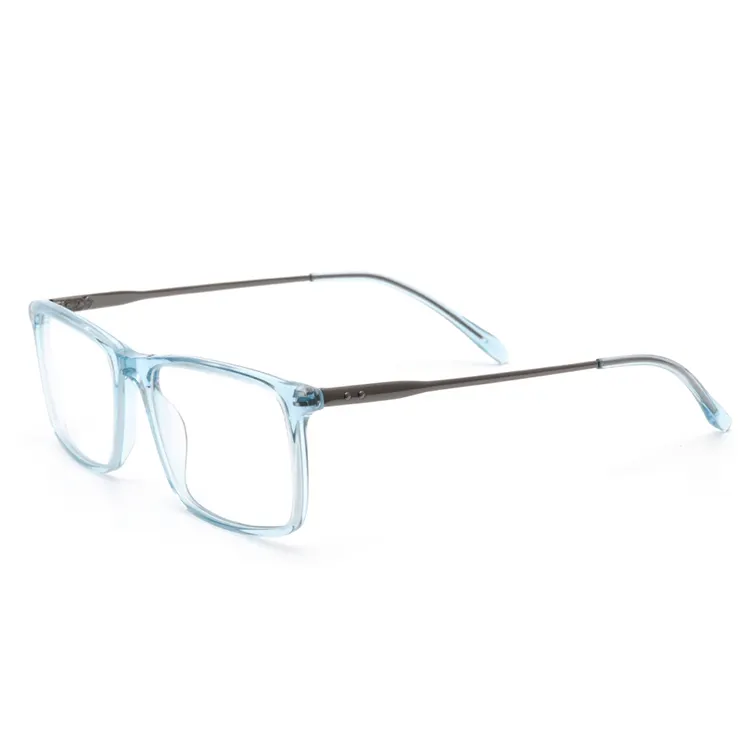 Men Stepper Titanium Glass Eyeglasses handmade acetate frames Acetate Optical Spectacle Frames
