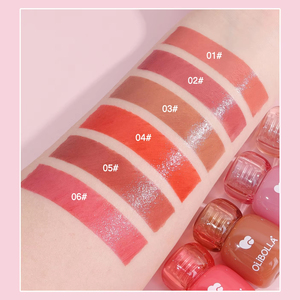 Gloss à lèvres effet miroir haute brillance personnalisé MLM, longue tenue, hydratant, anti-transfert, maquillage vegan pour les lèvres, gloss à lèvres scintillant. - Product Image 1