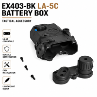 Boîte à piles tactique Element EX403 pour accessoires de chasse et de tir, 5 emplacements, nylon, 6x multifonctionnel