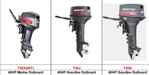 Motor fueraborda anticorrosión de 2 tiempos y 20HP/25HP para embarcaciones de pesca en agua salada, lanchas rápidas y yates de lujo - Product Image 5