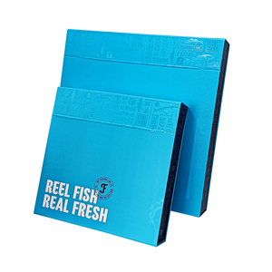 Caja de Embalaje de Cartón Reciclable con Logotipo Personalizado, Cajas de Regalo Magnéticas Plegables para Mariscos, Cajas de Papel - Product Image 3