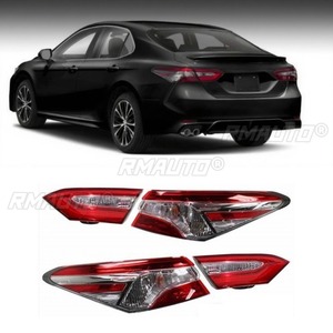 Pour Toyota Camry 8ème génération 2018-2021, feux de jour à LED, feux antibrouillard étanches, ensemble de feux arrière, kit carrosserie - Product Image 2