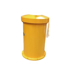 Conteneur anti-explosion KBQ100-D en acier avec fermeture à levier, revêtement poudré, pour le transport de produits explosifs - Product Image 3