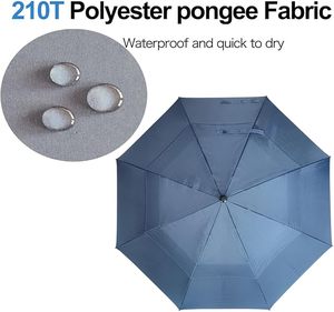 Parapluie de golf en gros, 54/68 pouces, automatique, extra large, coupe-vent, personnalisé, surdimensionné, pour homme - Product Image 2