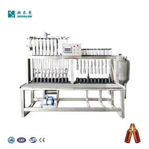 Small Automatic Craft Beer Aluminum Can Filling And Capping Sealing Machine / Beer Canning Equipment Line