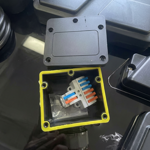 IP68 <b>Waterproof</b> Wire Connector Copper Splitter Terminal <b>Box</b> Buried Submersible <b>Electrical</b> Connector for Outdoor Use - Product Image 1