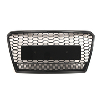 Grille centrale de radiateur de pare-chocs avant noir brillant pour Audi A7 S7 2011-2015 4G8853651C 4G8853651D