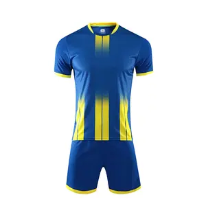 Wholesale Custom Sublimation Team Sport Blank Messi Football T-Shirt Youth Boys High School College Soccer Jersey Shirt
