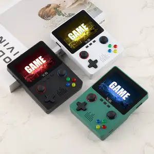 X6 Retro Trò Chơi Giao Diện Điều Khiển Xách Tay 3.5 "Màn Hình Cầm Tay Video Chơi Game Thiết Bị Máy Nghe Nhạc 10000 + Trò Chơi Cổ Điển Cho Người Lớn Trẻ Em Quà Tặng