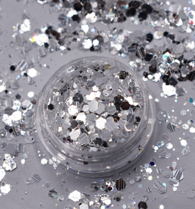 Tira de oropel Borgoña de alta calidad, purpurina brillante, purpurina gruesa - Product Image 5