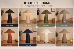 Rechargeable Metal LED <b>Touch</b> <b>Table</b> <b>Lamp</b> USB-C Charging Adjustable Warm Light Bedroom Living Room Desk <b>Lamp</b> garden light - Product Image 2