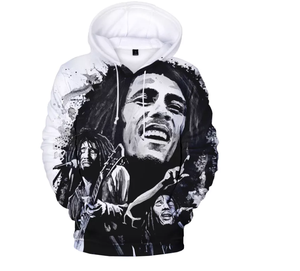2022 <strong>Bob</strong> <strong>Marley</strong> 3D Printed <strong>Hoodies</strong> for Men 3D Digital Printing <strong>Hoodies</strong> Men All Over Print OEM ODM Custom <strong>Hoody</strong> - Product Image 2