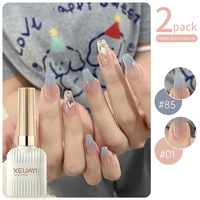 Nuevo Esmalte de Uñas en Gel UV con Diamantes Triturados 2026, 15ml, Larga Duración, Removible con LED, Estilo Celebridad de Internet para Salón de Uñas
