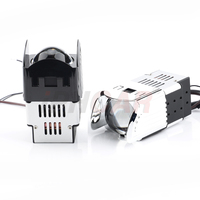 Super Bright Mini 1.8 Pouces Bi LED Laser Projecteur Lentille High Low Beam Light Matrix Modules Phare De Voiture