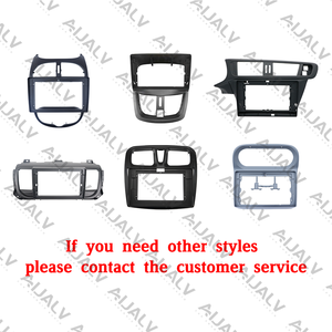 Panneau de tableau de bord Android pour voiture <span class=keywords><strong>Peugeot</strong></span> Citroën Renault, cadre de navigation radio DVD, <span class=keywords><strong>prix</strong></span> usine Aijia - Product Image 2