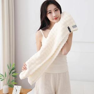Quick Dry Microfiber Hair Drying Towel 35x75 Cm Solid Color For Adults Home Use - Product Image 2