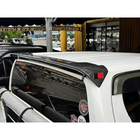 Aileron arrière en plastique aspect fibre de carbone pour Hilux VIGO 2008-2015, accessoires extérieurs pour pick-up
