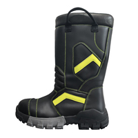 Bottes de pompier pratiques, ignifuges et imperméables, conformes à la norme EN 15090:2012, modèle N04.