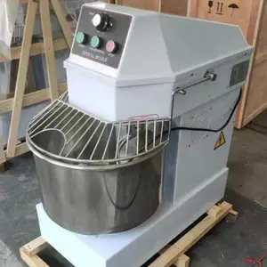 Máquina de panadería comercial 100l mezcladora de masa en espiral 80l mezcladora de masa de pan de pizza