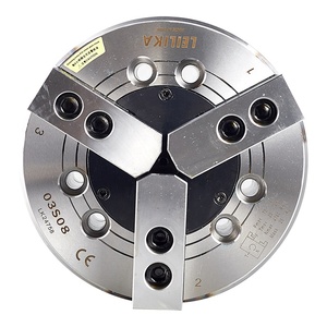 LEILIKA, 12 pulgadas, alta velocidad, centro cerrado, 3 mordazas, Portabrocas hidráulico, accesorios para fresadora de máquina de torno <span class=keywords><strong>CNC</strong></span> - Product Image 6