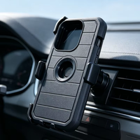 Étui de protection rigide antichoc pour iPhone 18 Pro Max, coque de téléphone 3 en 1, Fundas Para Celulares pour iPhone Duo