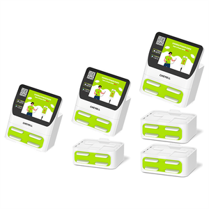 Station de recharge partagée 6 emplacements 5000 mAh à charge rapide, paiement POS NFC sans application requise, recharge solaire, <span class=keywords><strong>location</strong></span> de bureau - Product Image 2