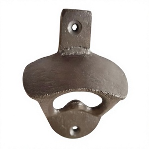 ที่เปิดขวดเบียร์ติดผนังสไตล์วินเทจที่เปิดฝาปิดและฝา - Product Image 1