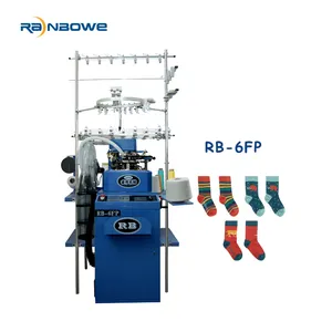 Industrial Computerized rb 6fp Football Socks Knitting Machine Equipment for the Production of Socks China