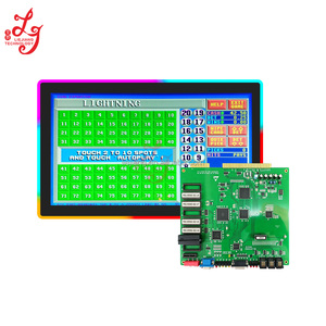 LieJiang Populaire POG 595 Vert Plateau <span class=keywords><strong>de</strong></span> Jeu PCB 16 <span class=keywords><strong>Jeux</strong></span> Triple Sevens Fabricants à Vendre - Product Image 3