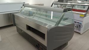 Vitrine Réfrigérée Économique pour <span class=keywords><strong>Boucherie</strong></span>, Température Unique Réglable, 2 Portes en Verre Courbé, Dégivrage Automatique Direct - Product Image 6