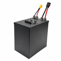Paket Baterai Lithium Ion Kustom 30S6P 108V 24Ah 180A Kotak Logam untuk Upgrade Sepeda Motor Listrik Altis Sigma Off Road