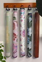 Sacs de rangement pour tapis de mahjong en PVC transparent sur mesure avec fermeture éclair et sangle de transport pour un transport facile ou un rangement suspendu 87cm