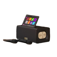Système de karaoké tout-en-un, lecteur Android, fête à domicile, écran tactile 10,1 pouces, haut-parleur, 2 micros sans fil