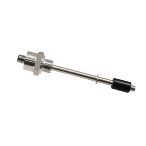 Interrupteur de niveau vertical à flotteur HKFAST NBR M12*1 avec joint torique en caoutchouc fluoré 0,5A 50W 100VAC -10~85 ℃   Capteur de niveau de liquide à tige SUS304 - Product Image 1