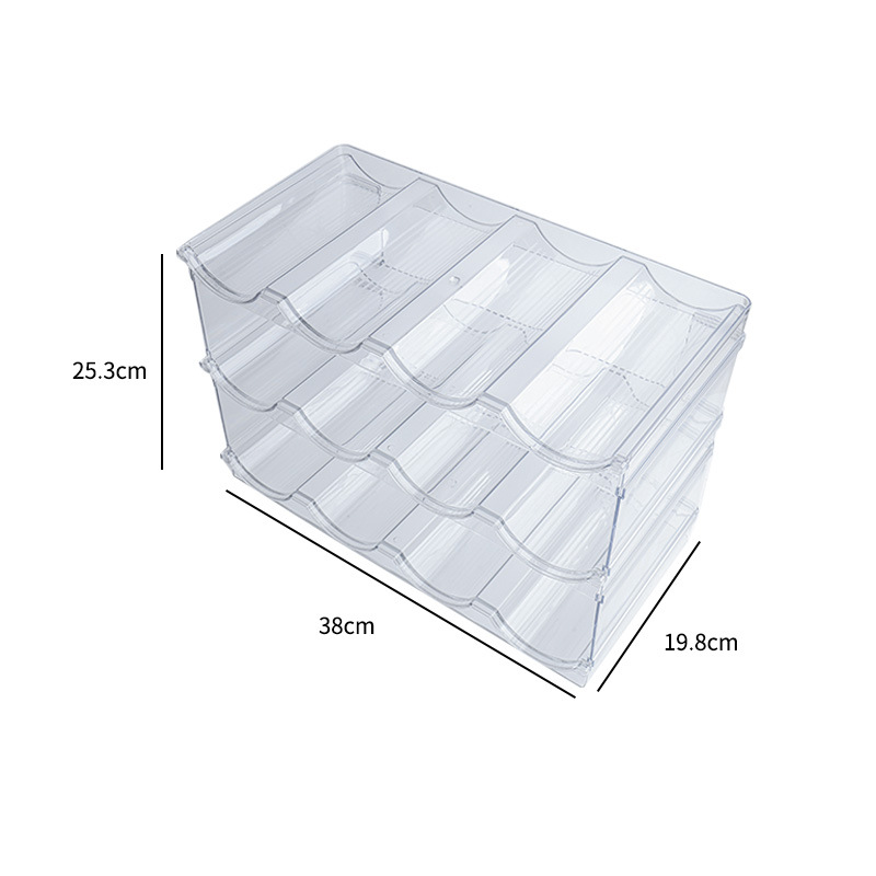 Three tier-four holder