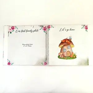 Aangepaste Afdrukken Babygroei Recordplanner Mijn Baby Een Modern Geheugenboek