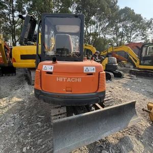 Excavatrice hydraulique sur chenilles HitachiZX35U d'occasion 90% neuve avec moteur et moteur testés pour la construction/l'agriculture et le creusement - Product Image 4