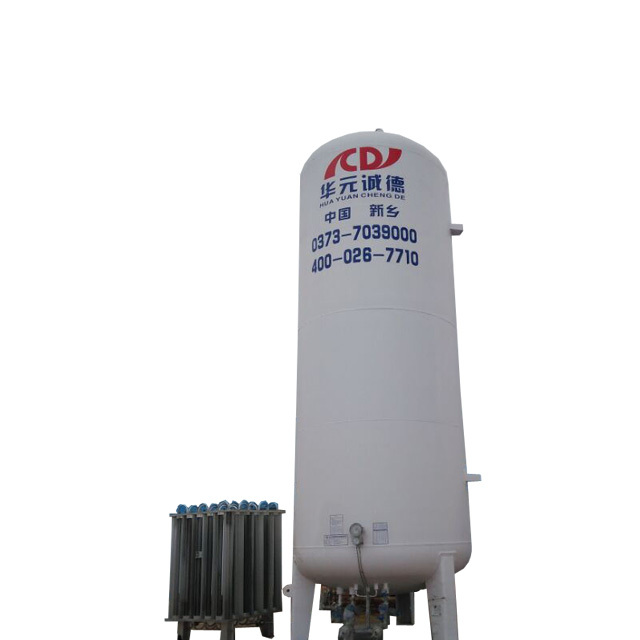 Stainless Steel Liquid Oxygen Cryogenic 10000L 0.8Mpa Pressure Vessel Tanker Tank ASME Certified Long Service Life