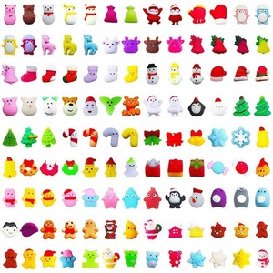 Série de boulettes de Noël anti-stress, jouets à pincer musicaux en TPR, mini-boulettes en caoutchouc souple fabriquées au Zhejiang, <span class=keywords><strong>cadeaux</strong></span> pour enfants, emballage en sac OPP - Product Image 5